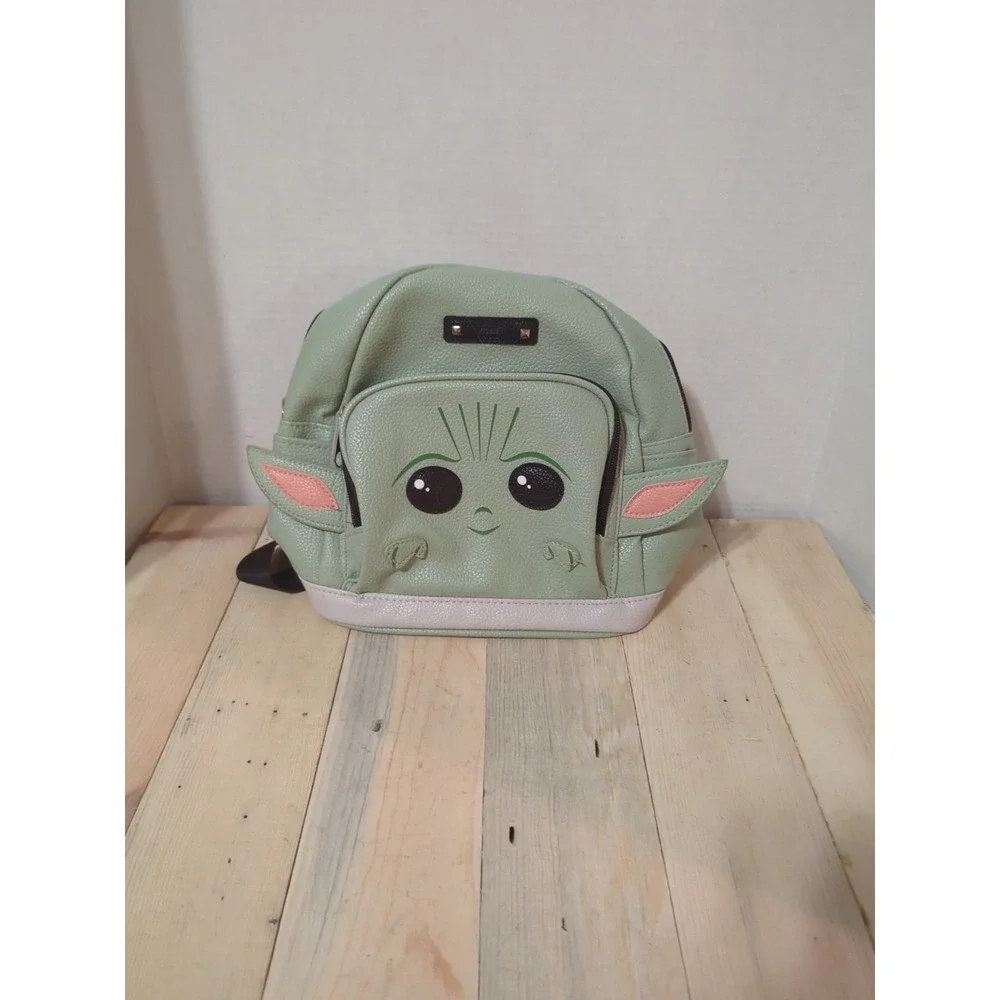 Star Wars Baby Yoda Mini Backpack Mandalorian The Child Grogu Bag Backpack 10
